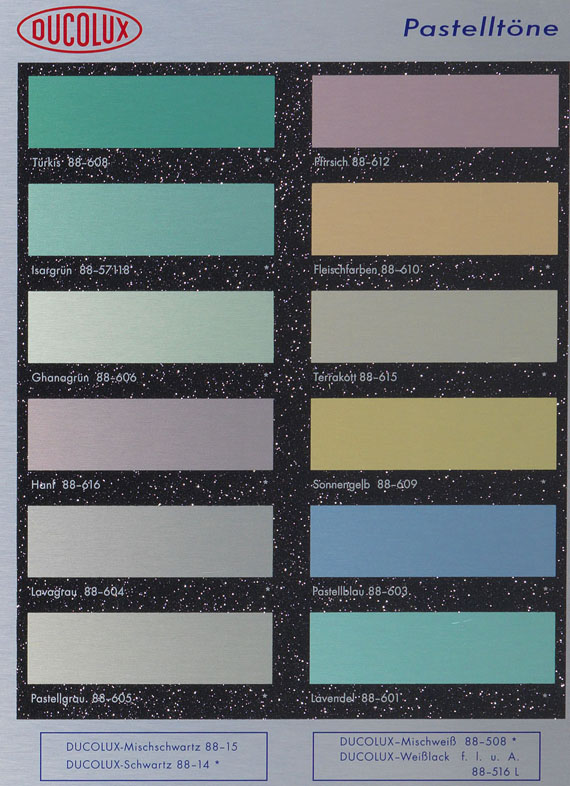 Damien Hirst - Colour Chart (Glitter)