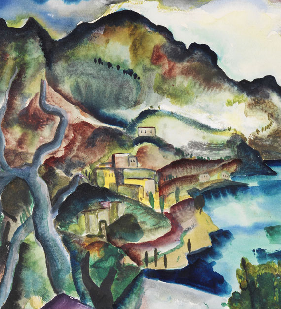 Josef Eberz - Landschaft bei Minori