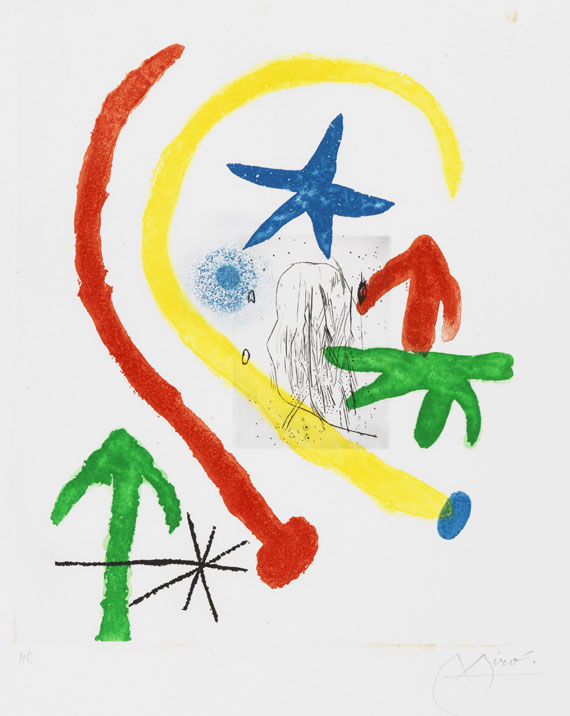 Joan Miró - Chemin de Ronde II - 