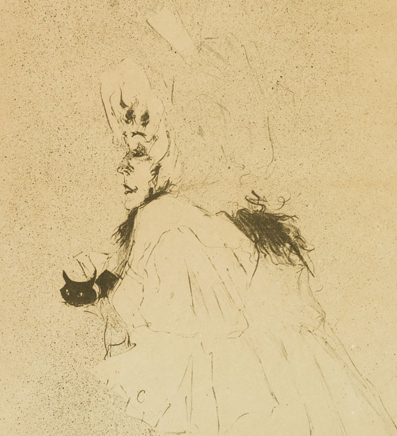 Henri de Toulouse-Lautrec - Miss May Belfort saluant - 