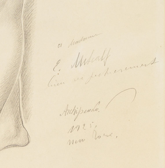 Alexander Archipenko - Nu debout (Stehender Akt) - 