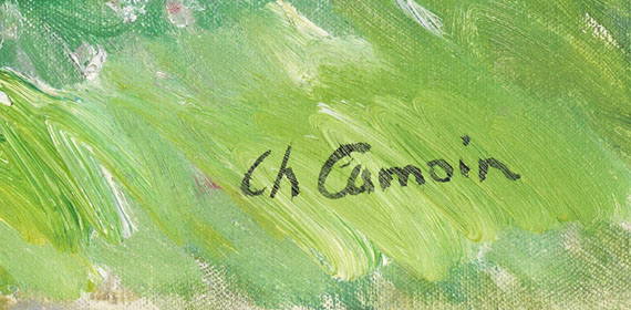 Charles Camoin - Crépuscule sur le Baou de Saint-Jeannet à Gairaut - 