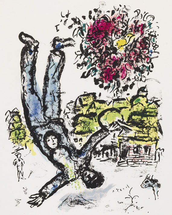 Marc Chagall - Le bouquet d