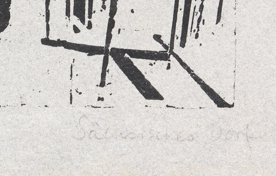 Lyonel Feininger - Sächsisches Dorf - 