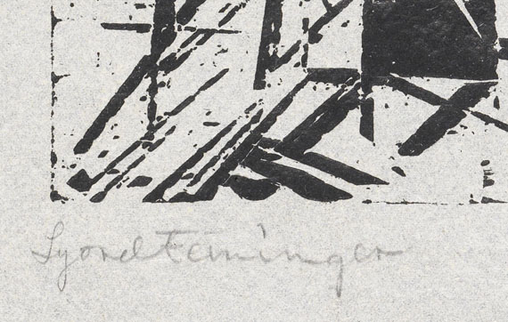 Lyonel Feininger - Sächsisches Dorf - 
