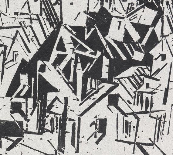 Lyonel Feininger - Sächsisches Dorf - 
