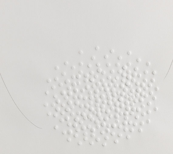 Günther Uecker - Hommage à Fontana - 