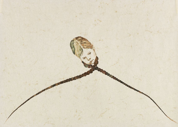 Cornelia Schleime - Rituale (Zopfbilder), 6-teilig - 