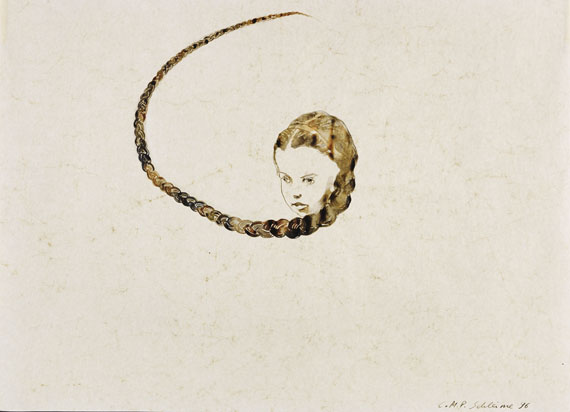 Cornelia Schleime - Rituale (Zopfbilder), 6-teilig - 