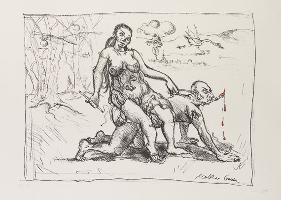 Jörg Immendorff - The Rake´s Family - 