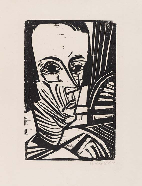 Erich Heckel - A.N. (Asta Nielsen)