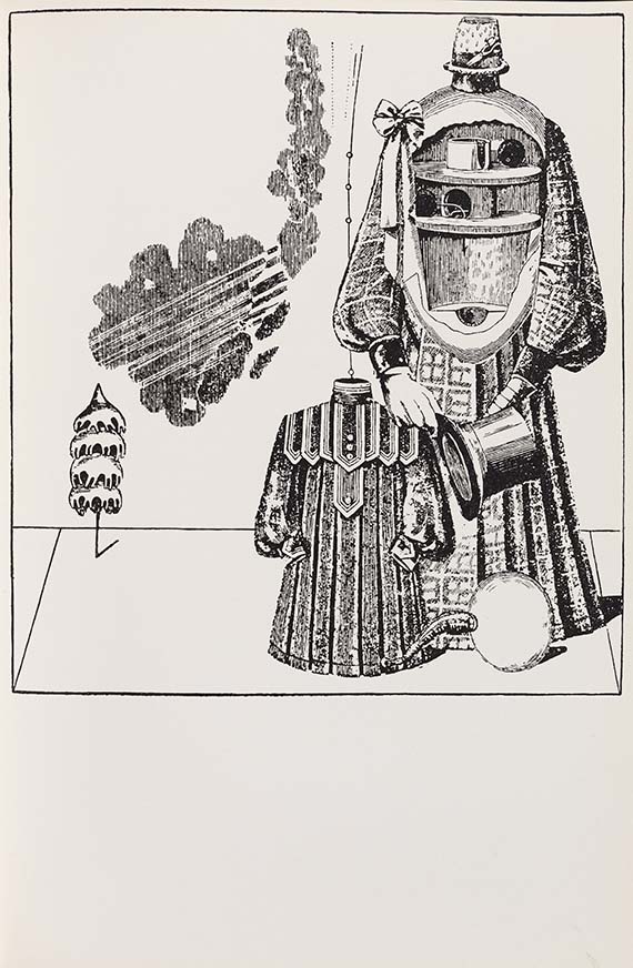 Max Ernst - Les malheurs des immortels (mit Texten von Paul Eluard) - 