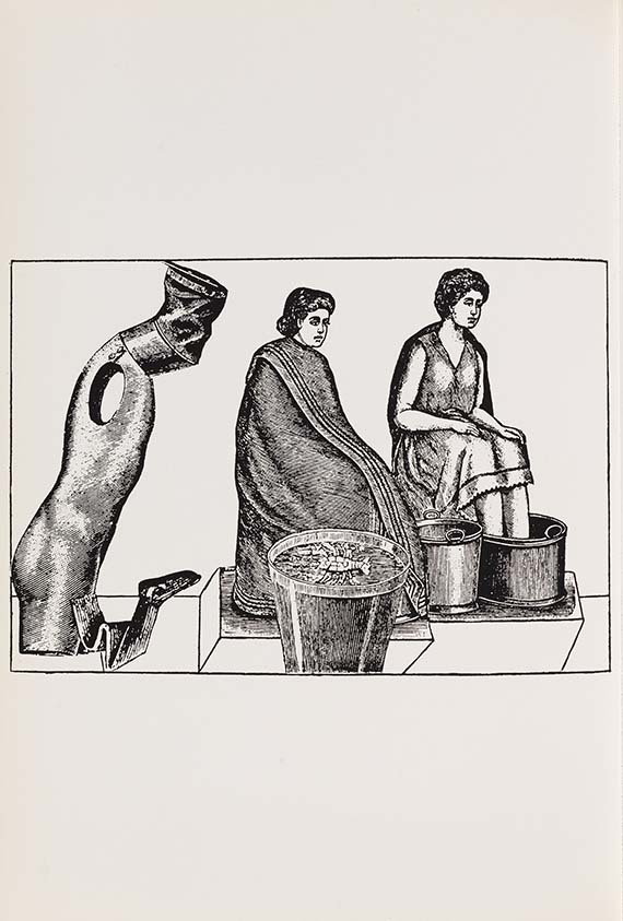 Max Ernst - Les malheurs des immortels (mit Texten von Paul Eluard) - 