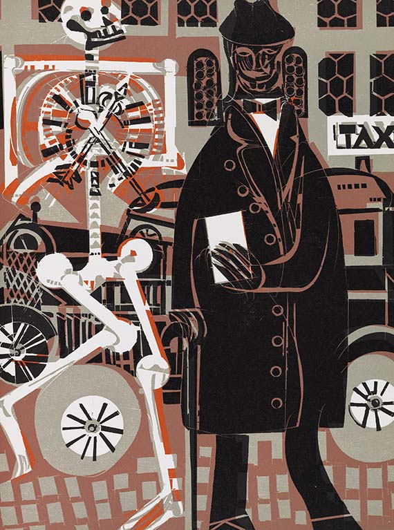 HAP Grieshaber - Totentanz von Basel - 
