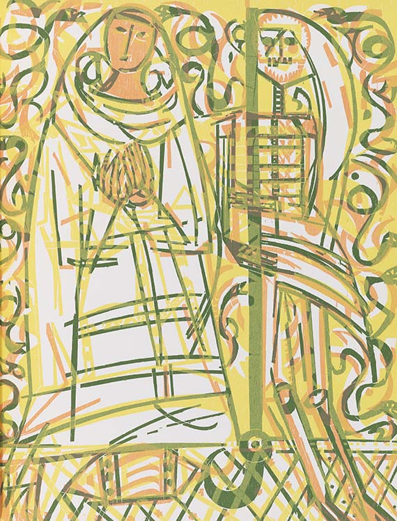 HAP Grieshaber - Totentanz von Basel - 