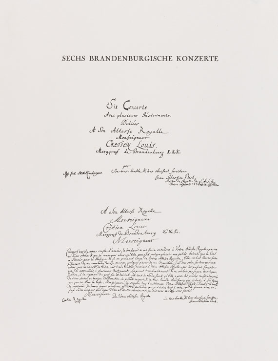Eduardo Chillida - Blatt 10 aus: Hommage à Johann Sebastian Bach - 