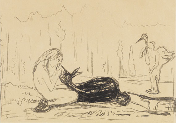 Edvard Munch - Omega und das Reh