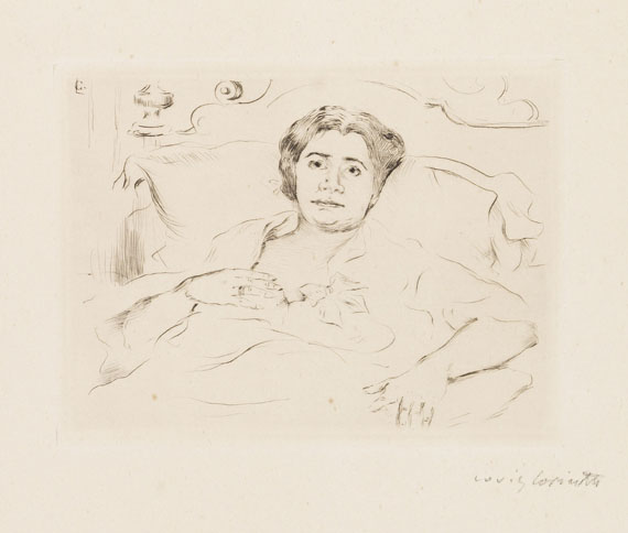Lovis Corinth - Konvolut aus 15 druckgrafischen Arbeiten - 