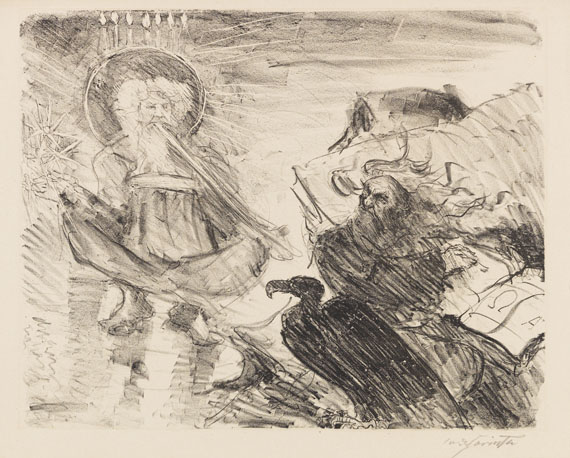 Lovis Corinth - Konvolut aus 15 druckgrafischen Arbeiten - 