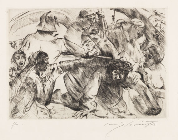Lovis Corinth - Konvolut aus 15 druckgrafischen Arbeiten - 