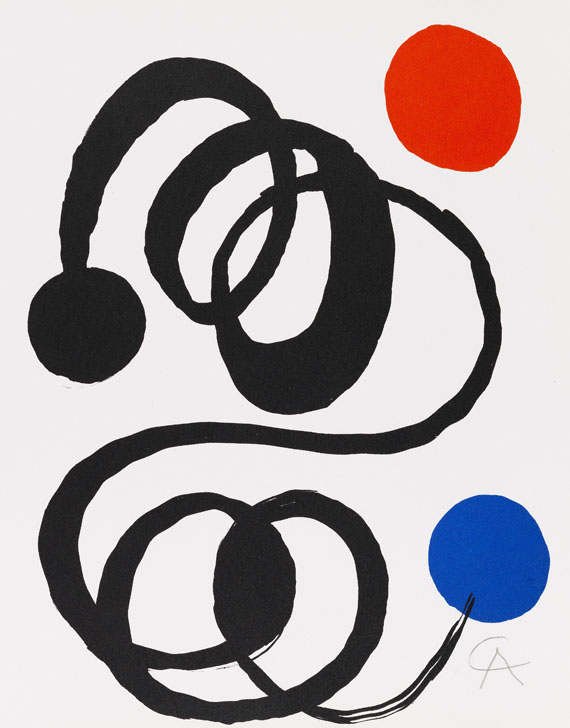 Alexander Calder - Enfoncez le mot..., aus: Jean Cassou, Vingt-deux poèmes