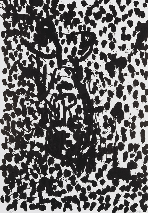 Georg Baselitz - Ein Blatt aus Suite 45 - 