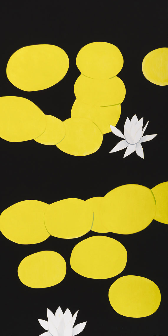 Alex Katz - Hommage to Monet (Triptychon) - 