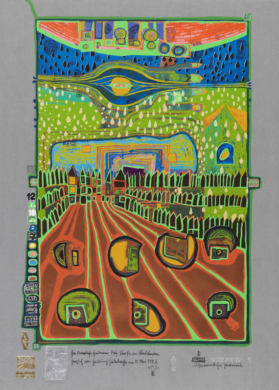 Friedensreich Hundertwasser - Straße der Überlebenden