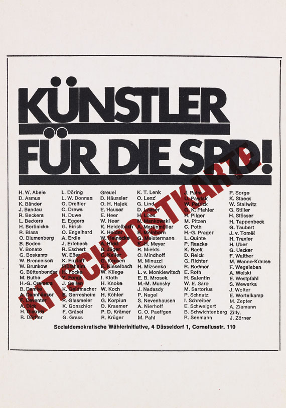 Joseph Beuys - Postkarten - 
