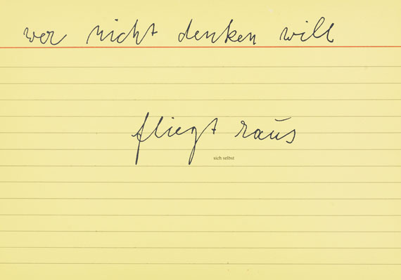 Joseph Beuys - Postkarten - 