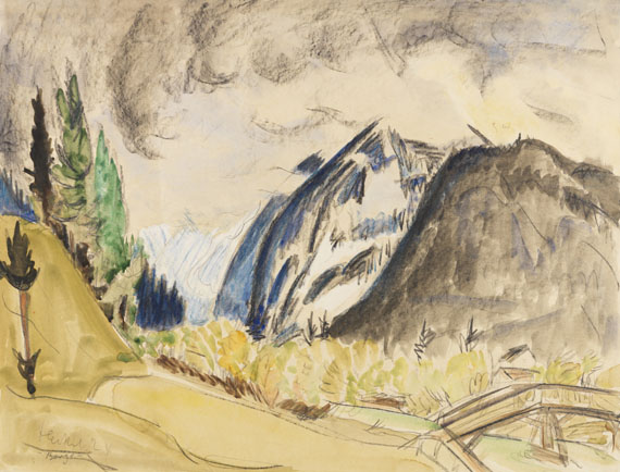 Erich Heckel - Berge