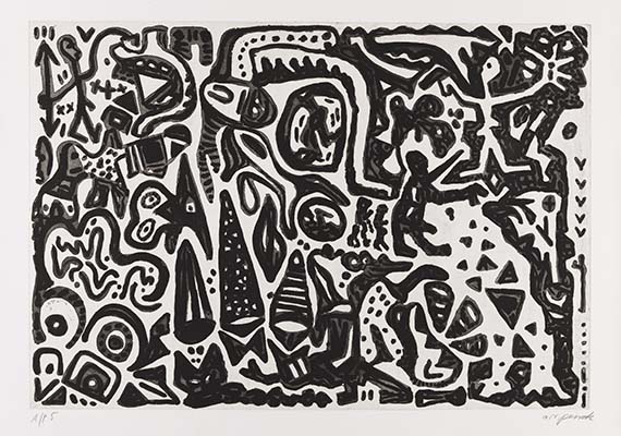 A. R. Penck (d.i. Ralf Winkler) - Expedition to the Holyland - 