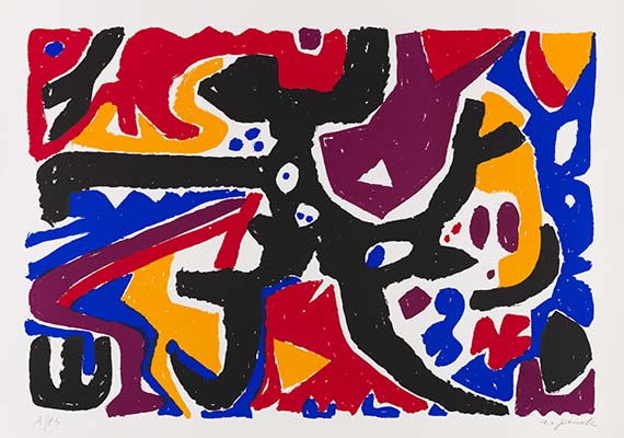 A. R. Penck (d.i. Ralf Winkler) - Expedition to the Holyland - 