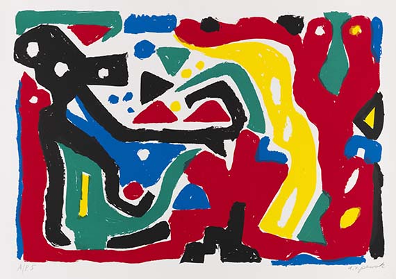 A. R. Penck (d.i. Ralf Winkler) - Expedition to the Holyland - 