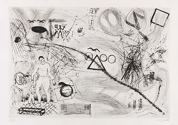 A. R. Penck (d.i. Ralf Winkler) - Expedition to the Holyland - 