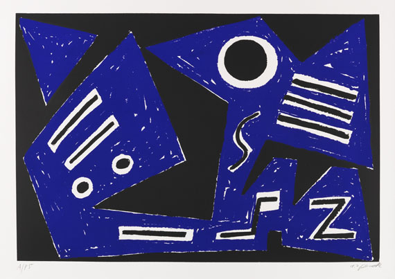 A. R. Penck (d.i. Ralf Winkler) - Expedition to the Holyland - 