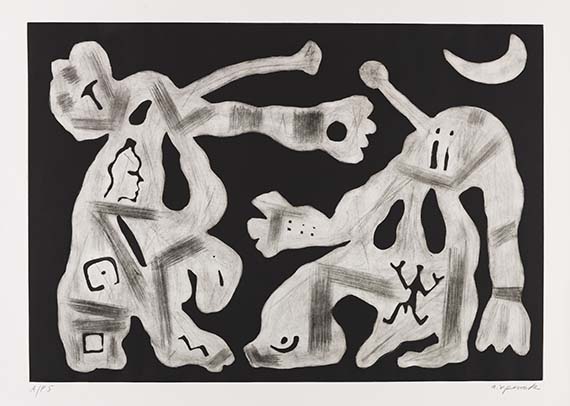 A. R. Penck (d.i. Ralf Winkler) - Expedition to the Holyland - 