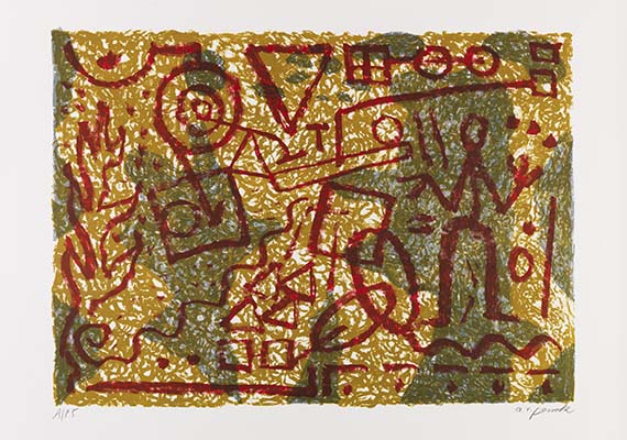 A. R. Penck (d.i. Ralf Winkler) - Expedition to the Holyland - 