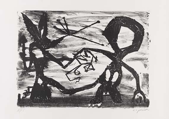A. R. Penck (d.i. Ralf Winkler) - Expedition to the Holyland - 