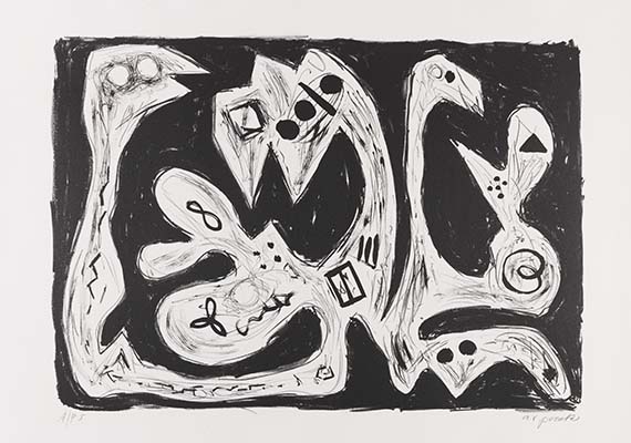 A. R. Penck (d.i. Ralf Winkler) - Expedition to the Holyland - 