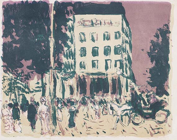 Pierre Bonnard - Les boulevards