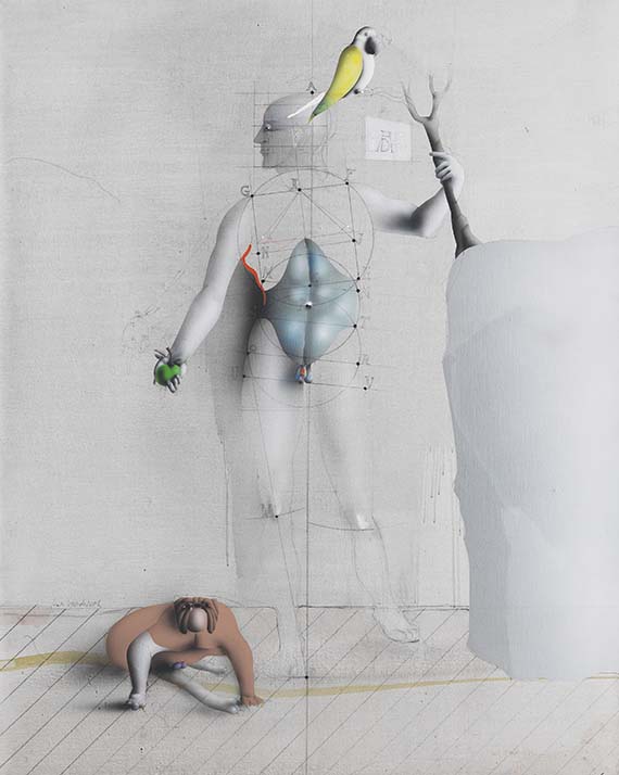 Paul Wunderlich - Zu A.D.: Adam