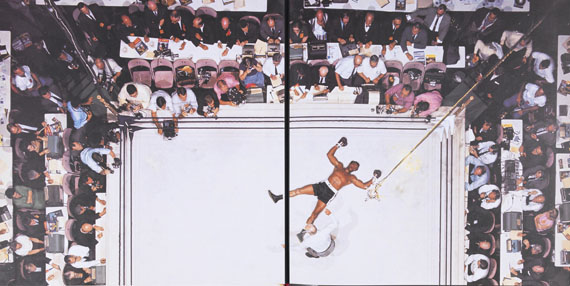 Jeff Koons - Radial Champ, zu: Goat. A Tribute to Muhammad Ali - 