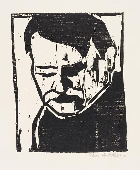 Karl Schmidt-Rottluff - Bildnis U