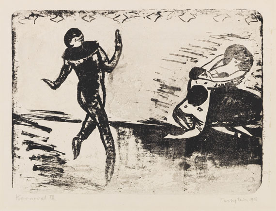 Hermann Max Pechstein - Karneval IX