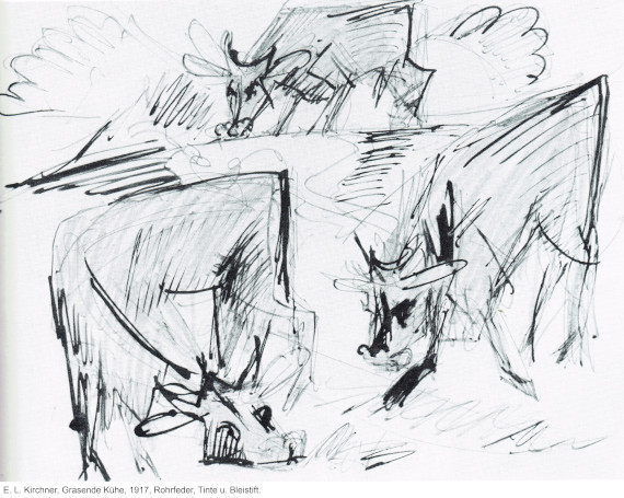 Ernst Ludwig Kirchner - Kühe - 