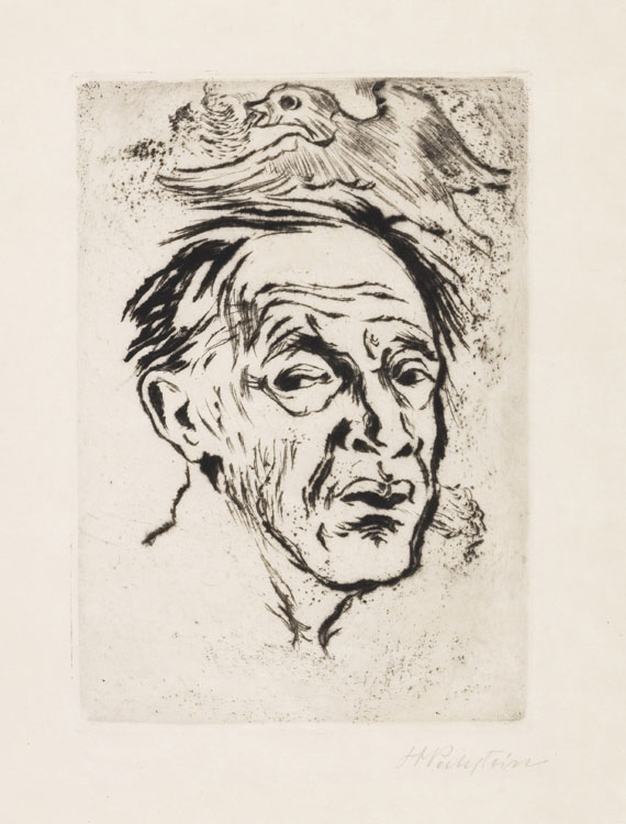 Hermann Max Pechstein - Selbstbildnis