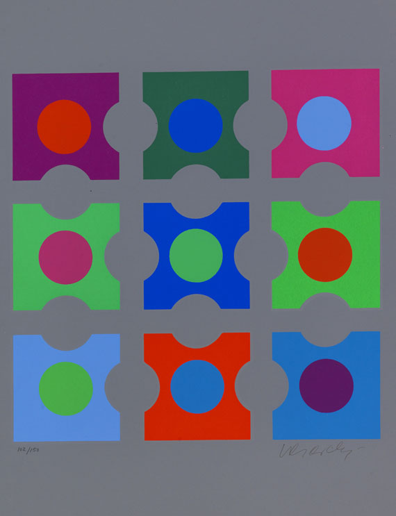 Victor Vasarely - Code (7 Blatt) - 