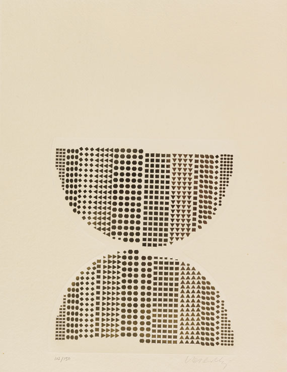 Victor Vasarely - Code (7 Blatt) - 