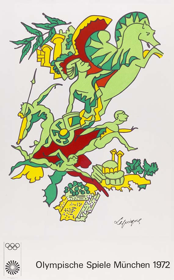 Diverse Künstler - 9 Bll. Olympische Spiele München 1972 - 